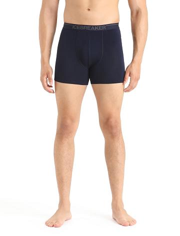 Icebreaker Merino Anatomica Boxers Miesten Alusvaatteet Laivastonsininen | FI 1315QMAZ